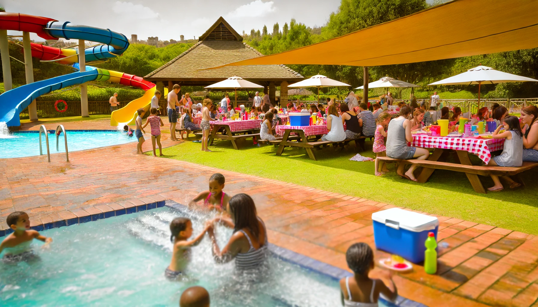 School Picnic virar resort rajhansResortVirarOpenSpace2